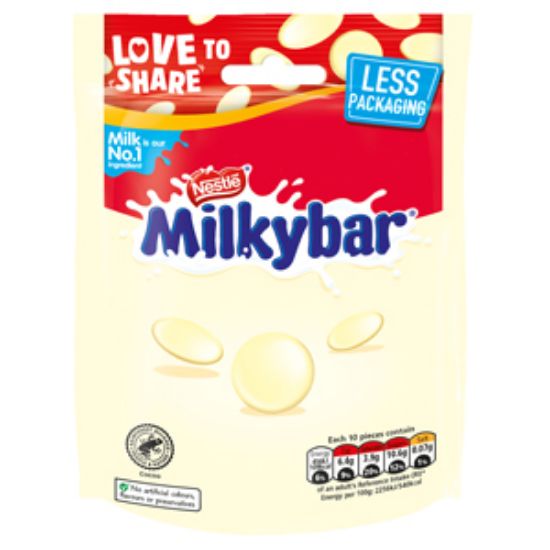 Picture of Pouch Milkybar Buttons Nestle 94g x11